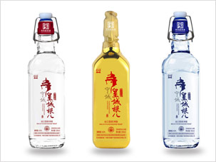 寧城老窖皇城根兒白酒標(biāo)志包裝設(shè)計